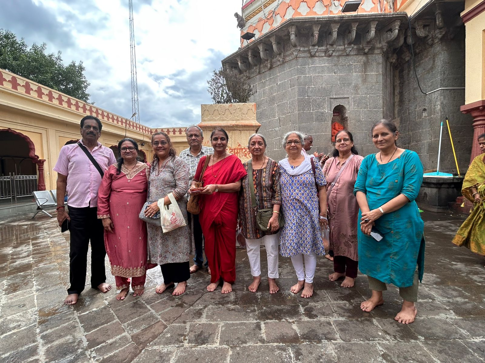 Brahma Holidays group at Ashtavinayak temple