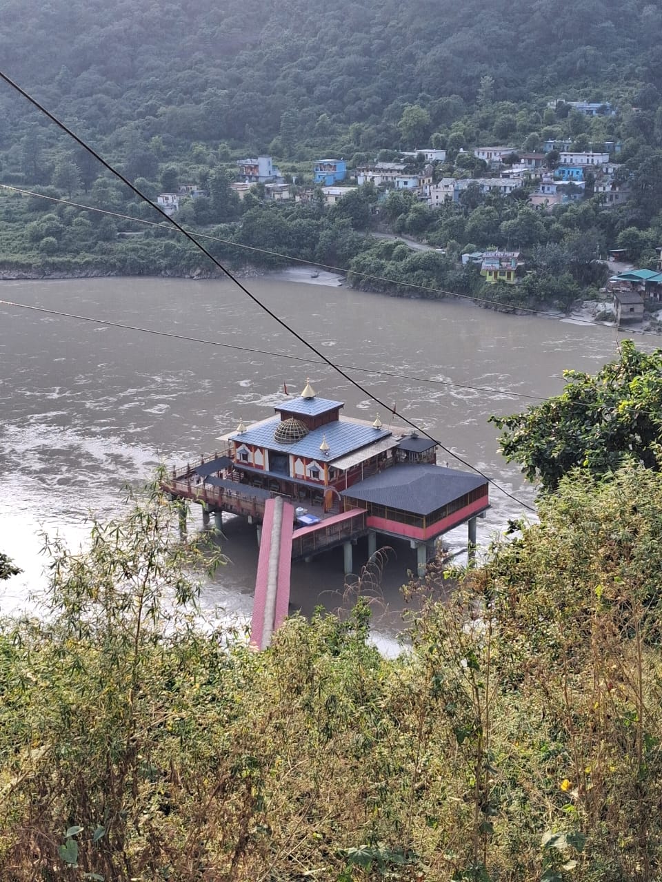 Temple on the Ganga river
