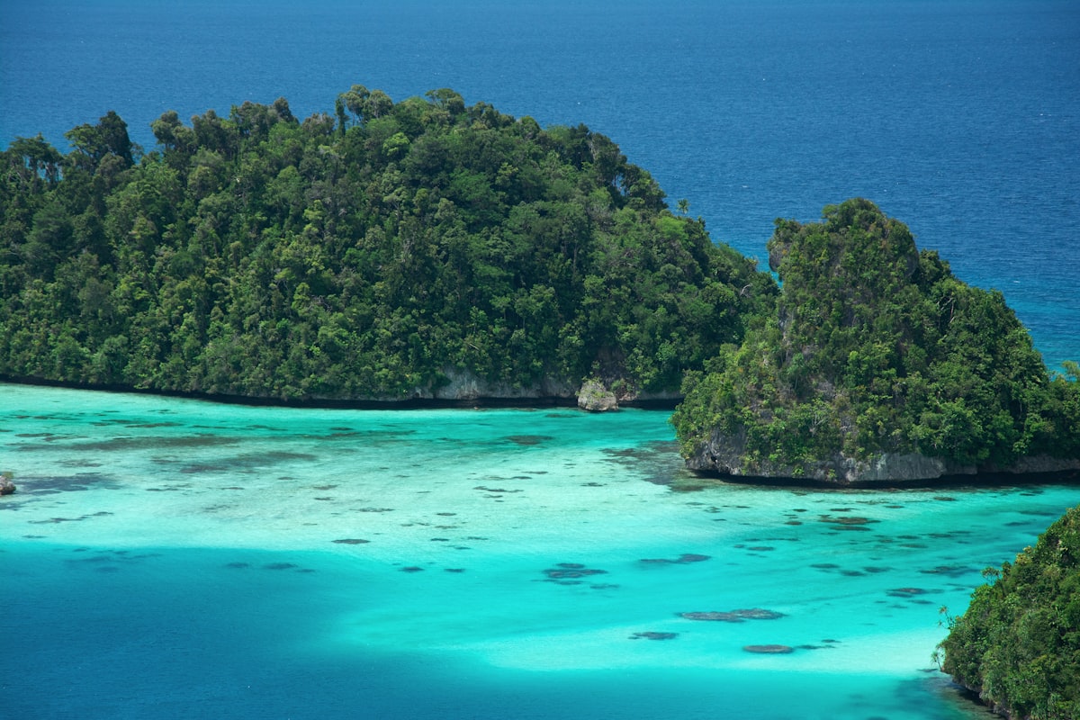 Aerial view, Andaman Islands