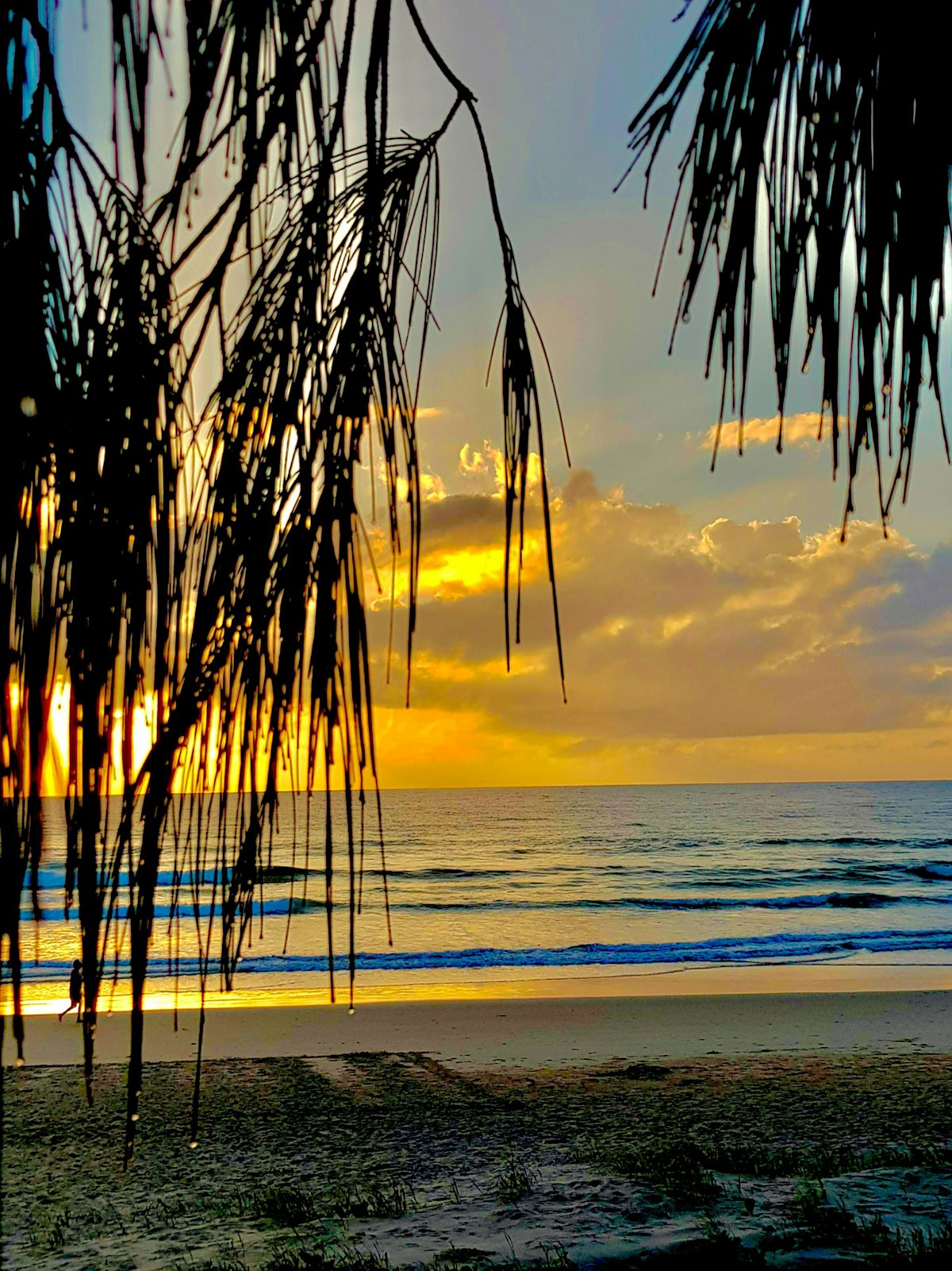Bentota beach sunset